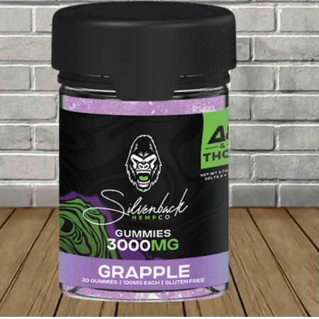 Silverback Hemp Co Delta 8 THC Gummies 3000mg Best Sales Price - Gummies