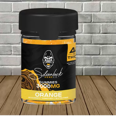 Silverback Hemp Co Delta 8 THC Gummies 3000mg Best Sales Price - Gummies