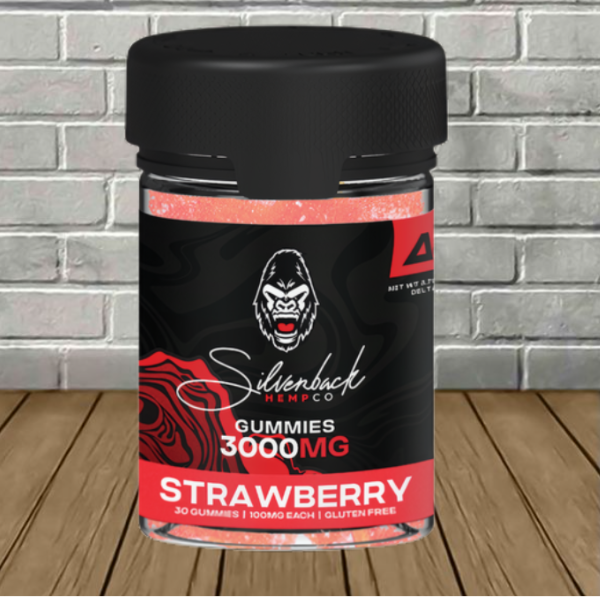 Silverback Hemp Co Delta 8 THC Gummies 3000mg Best Sales Price - Gummies
