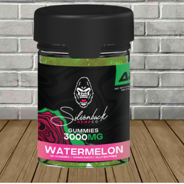 Silverback Hemp Co Delta 8 THC Gummies 3000mg Best Sales Price - Gummies