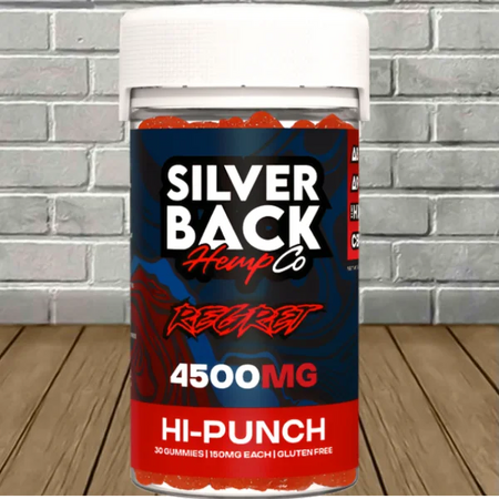 Silverback Hemp Co Regret Blend Gummies 4500mg Best Sales Price - Gummies