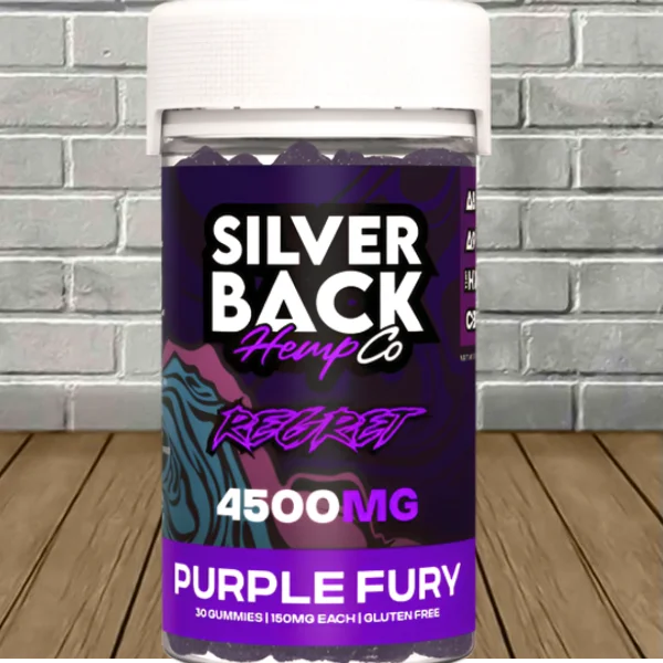 Silverback Hemp Co Regret Blend Gummies 4500mg Best Sales Price - Gummies