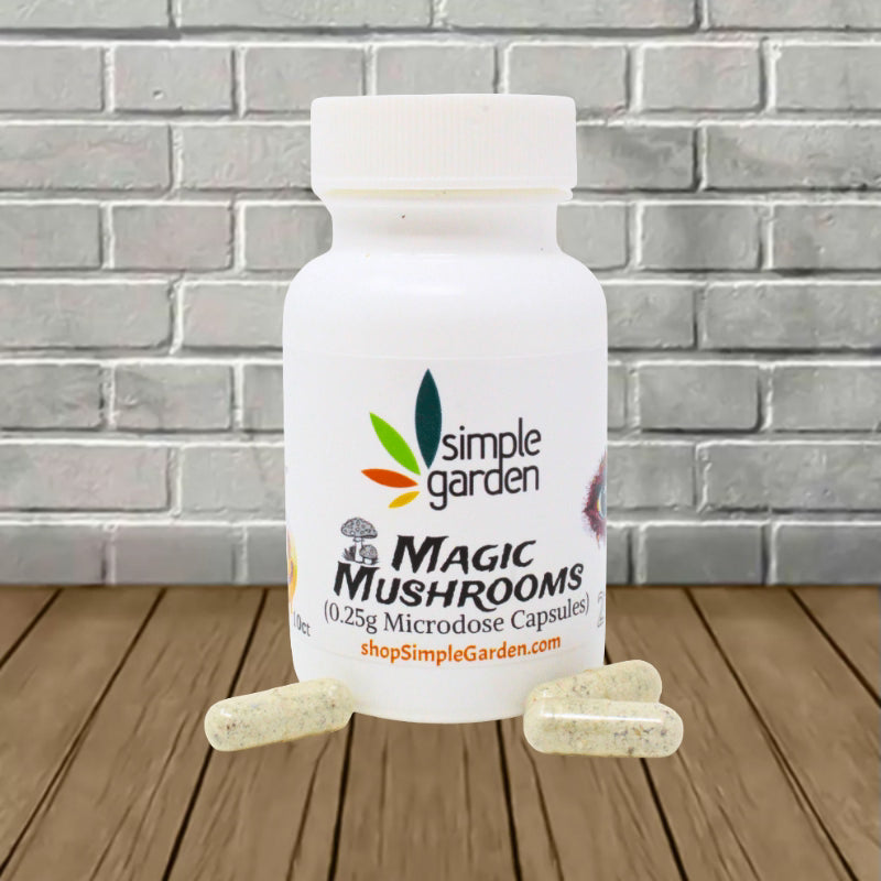 Simple Garden Magic Mushrooms Microdose Capsules 10ct