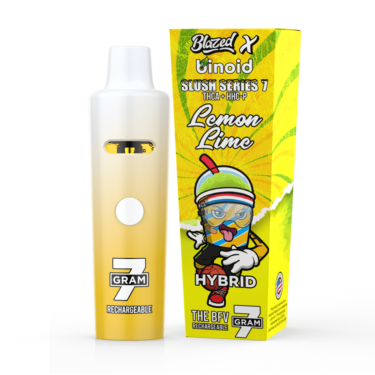 Binoid 7 Gram THCA Disposable Vape – Slush Series – Blazed x Binoid Best Sales Price - Vape Pens