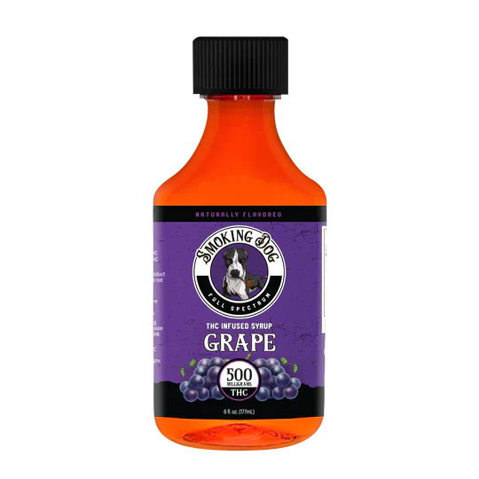 Smoking Dog | Delta 9 THC Syrup - 500mg Best Sales Price - Edibles