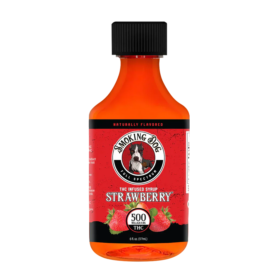 Smoking Dog | Delta 9 THC Syrup - 500mg Best Sales Price - Edibles