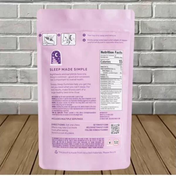 Snoozy Sleep With Benefits Delta 9 Gummies 200mg Best Sales Price - Gummies