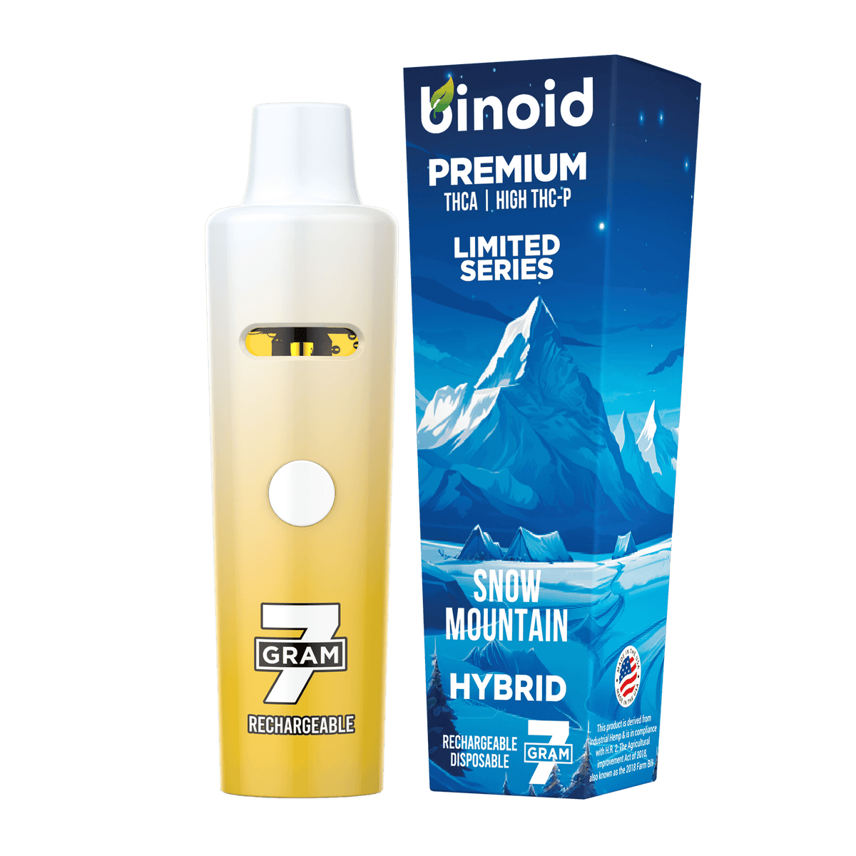 Binoid 7 Gram THCA + High THC-P Disposable Vape – Limited Series Best Sales Price - Vape Pens