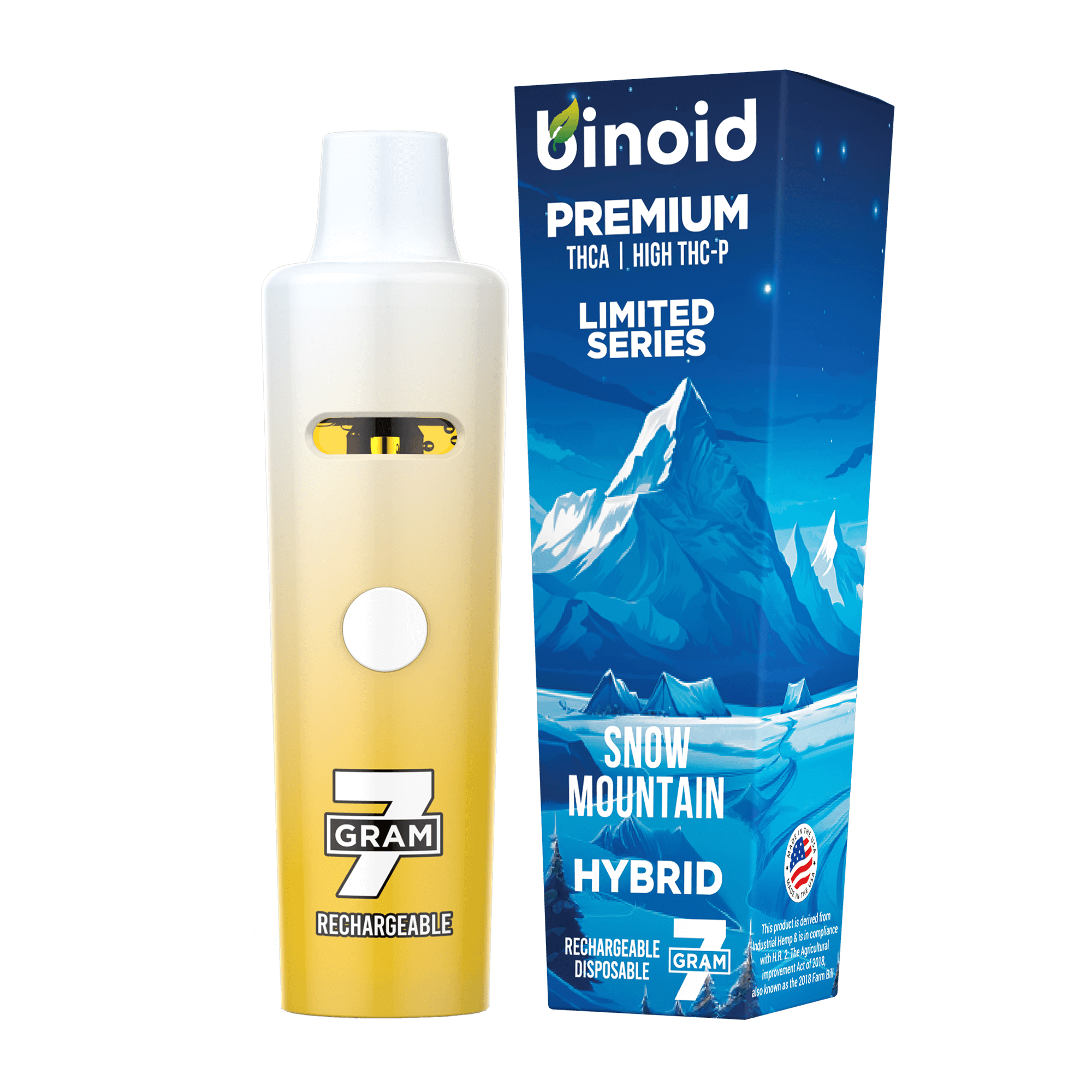 Binoid 7 Gram THCA + High THC-P Disposable Vape – Limited Series Best Sales Price - Vape Pens