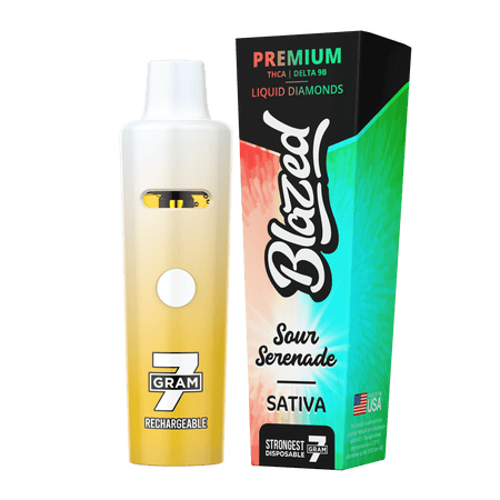 Blazed 7 Gram THCA + Delta 9B Disposable Vape Best Sales Price - Vape Pens