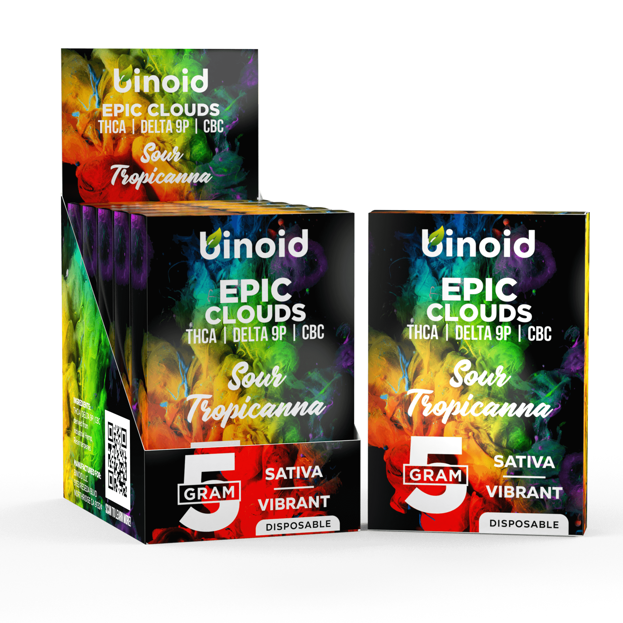 Epic Clouds 5 Gram Disposable Vape – Sour Tropicanna Best Sales Price - Vape Pens