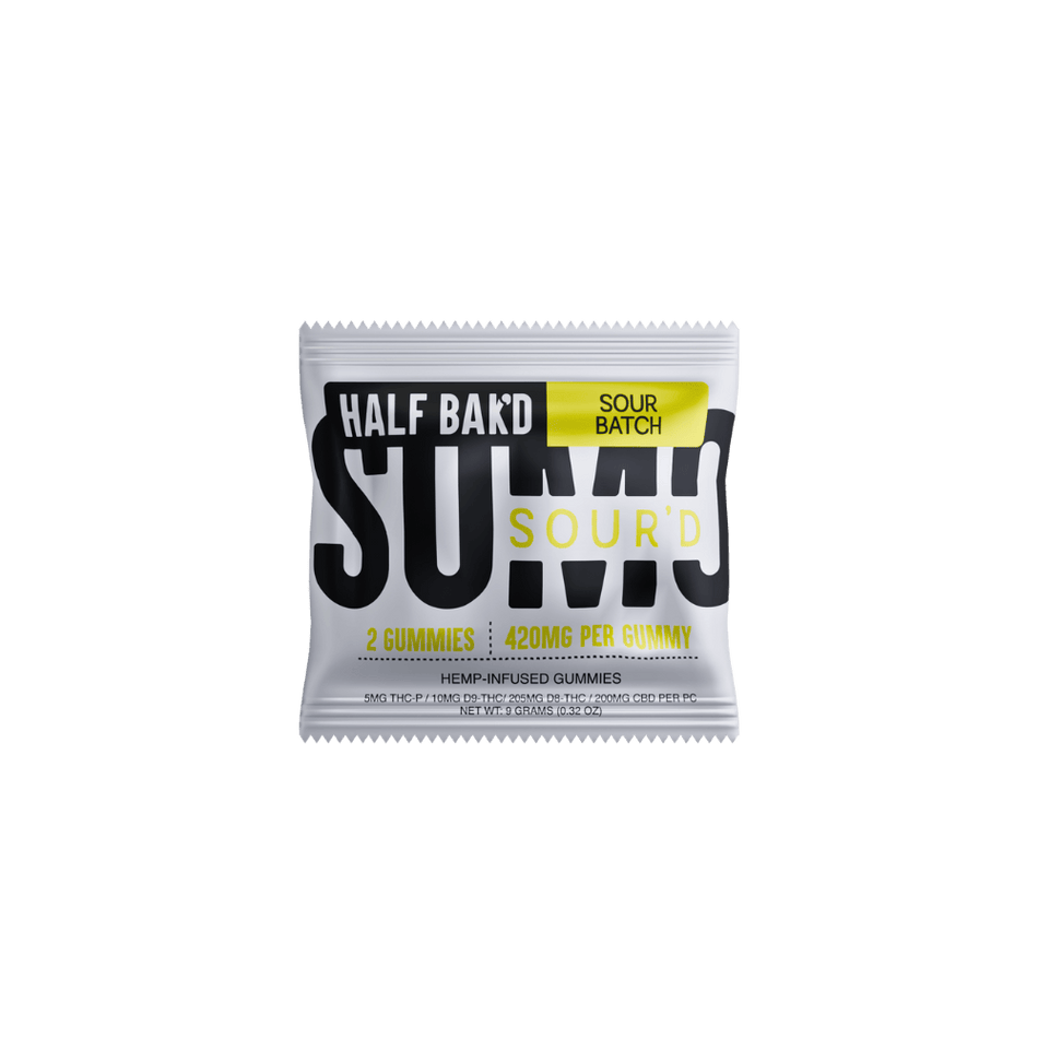 Half Bak’d Sour Batch | SOUR'D SUMO Gummies