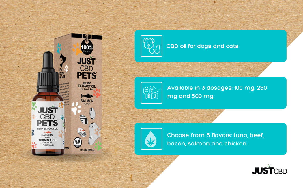 JustCBD - CBD Oil For Cats Best Sales Price - Tincture Oil