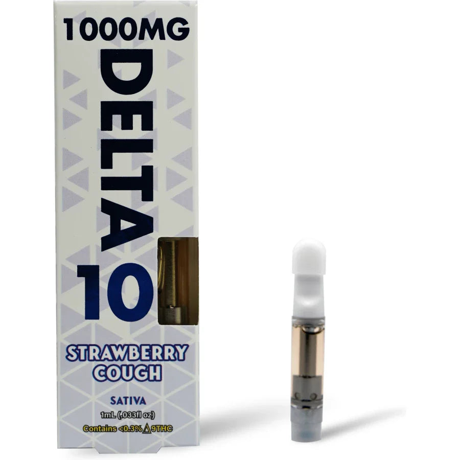 CannaXtra Strawberry Cough Delta 10 Cartridge (1g) Best Sales Price - Vape Cartridges