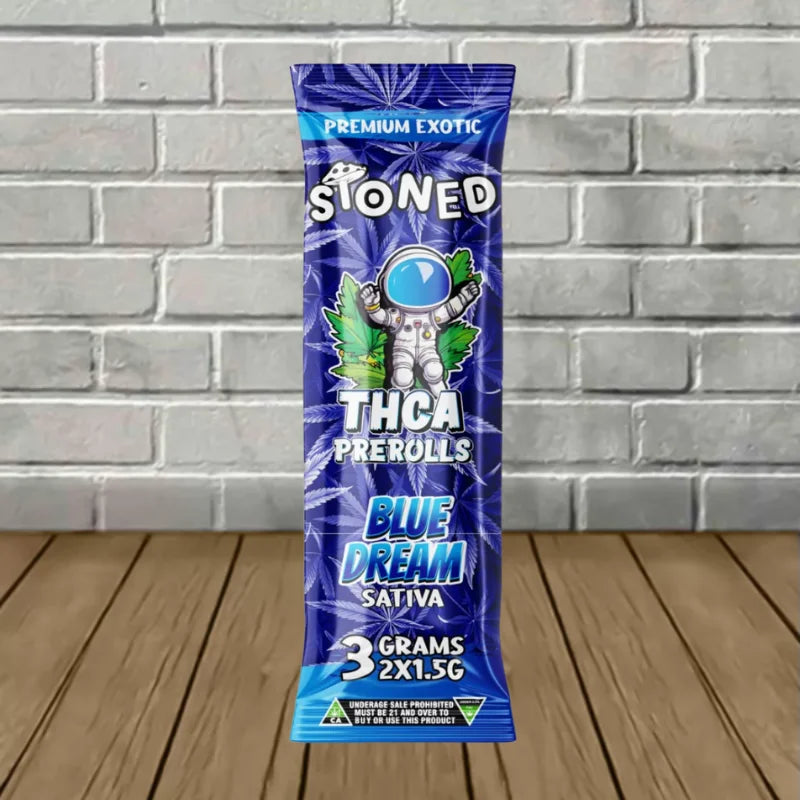 Stoned THCa Prerolls 3g