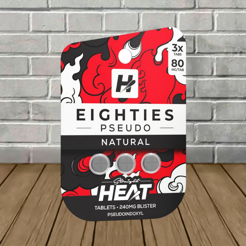 Straight Heat Eighties Pseudo Tablets 3ct