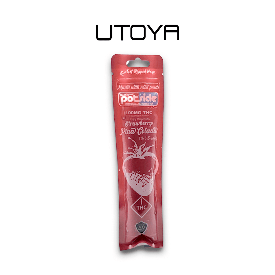Utoya | PotSicles Delta 9 THC Freezer Pops - 500mg Best Sales Price - Edibles