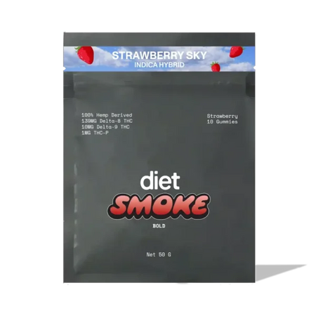 Diet Smoke Strawberry Sky 35's Best Sales Price - Gummies