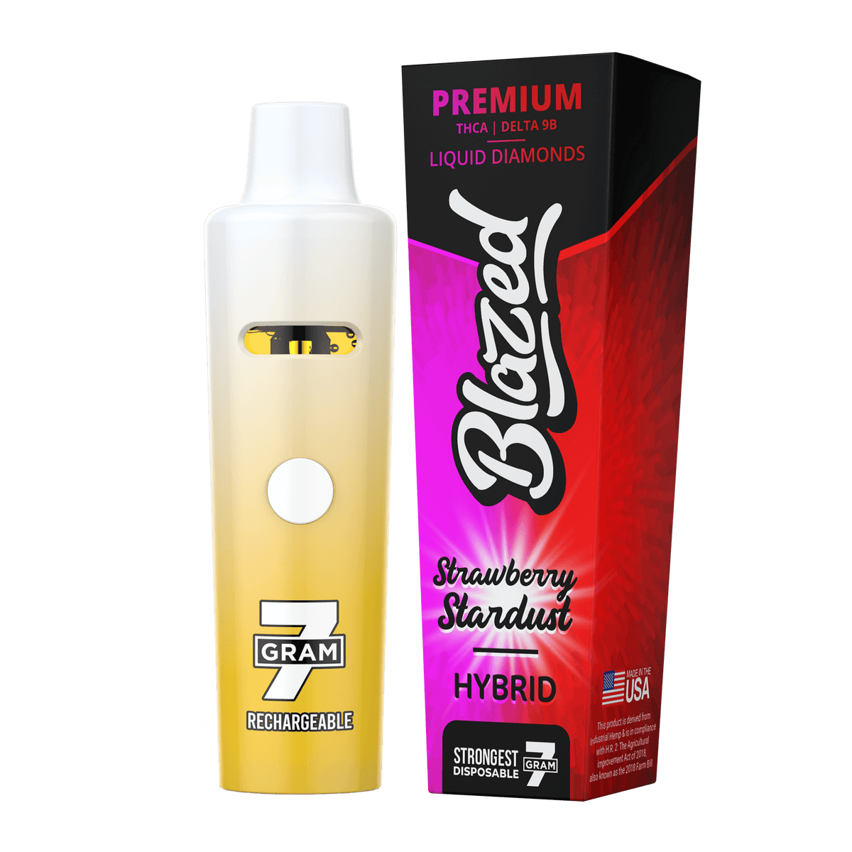 Blazed 7 Gram THCA + Delta 9B Disposable Vape Best Sales Price - Vape Pens