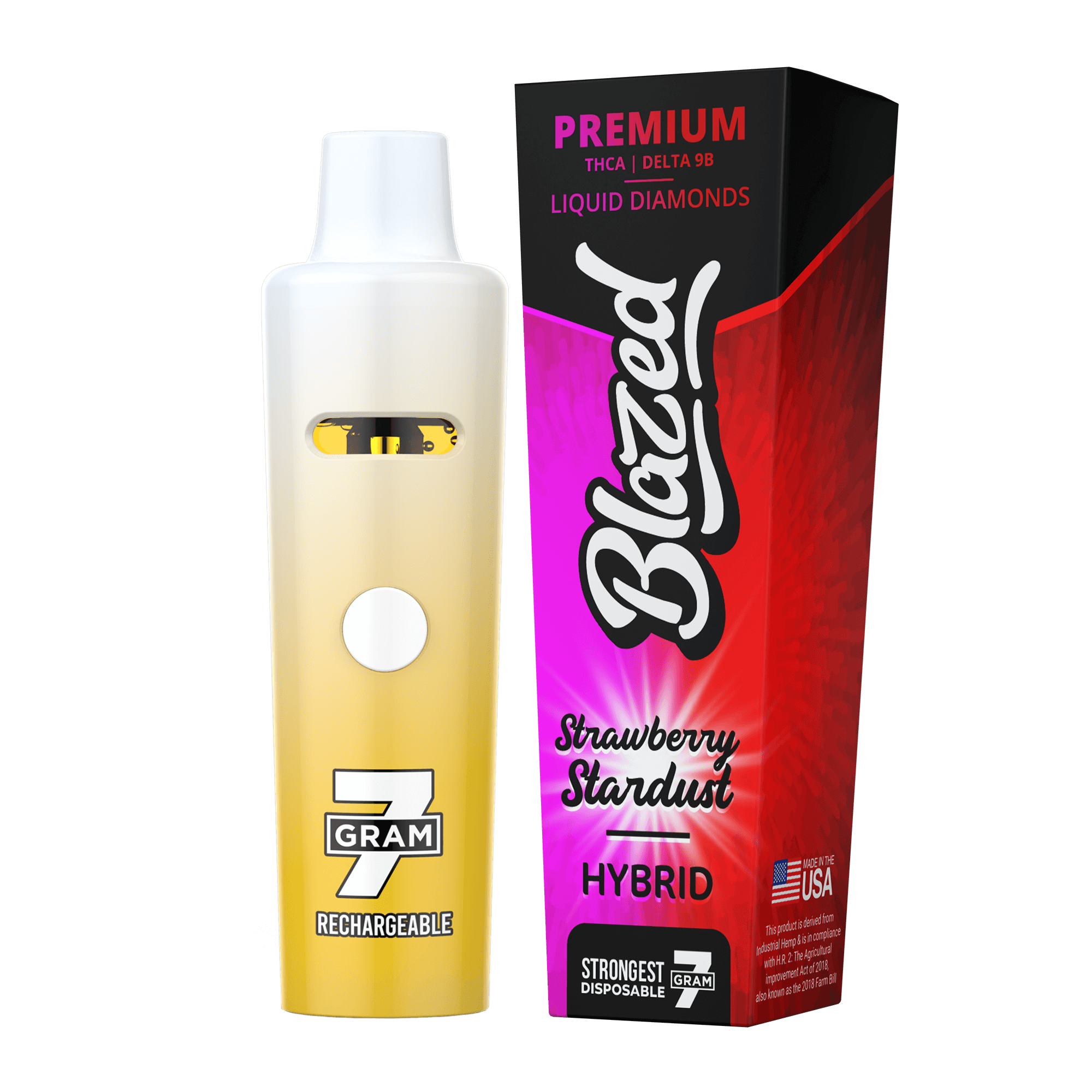 Blazed 7 Gram THCA + Delta 9B Disposable Vape Best Sales Price - Vape Pens