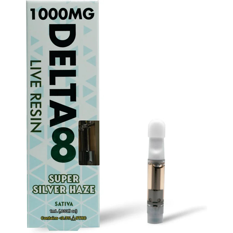 CannaXtra Super Silver Haze Live Resin Delta 8 Cartridge (1g) Best Sales Price - Vape Cartridges