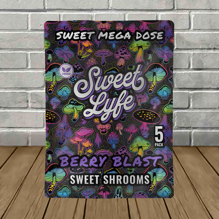 Sweet Lyfe Sweet Shrooms Mega Dose Gummies 5ct Best Sales Price - Gummies