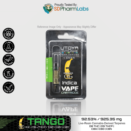 Utoya | Live Resin Delta 8 THC Vape Cartridge - 1g Best Sales Price - Vape Cartridges