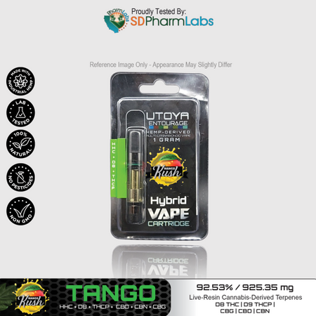 Utoya | Live Resin Delta 8 THC Vape Cartridge - 1g Best Sales Price - Vape Cartridges