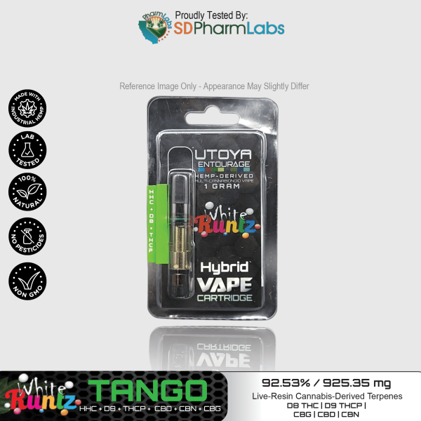 Utoya | Live Resin Delta 8 THC Vape Cartridge - 1g Best Sales Price - Vape Cartridges