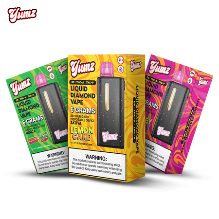 Yumz - Bundle - THC Disposable Vape ( 6 Grams ) ( D9 + THC-A + THC-P ) Best Sales Price - Vape Pens