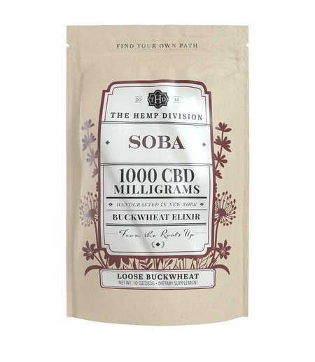 The Hemp Division Soba - 1,000 CBD MG (Loose, 10 oz. Bag) Best Sales Price -