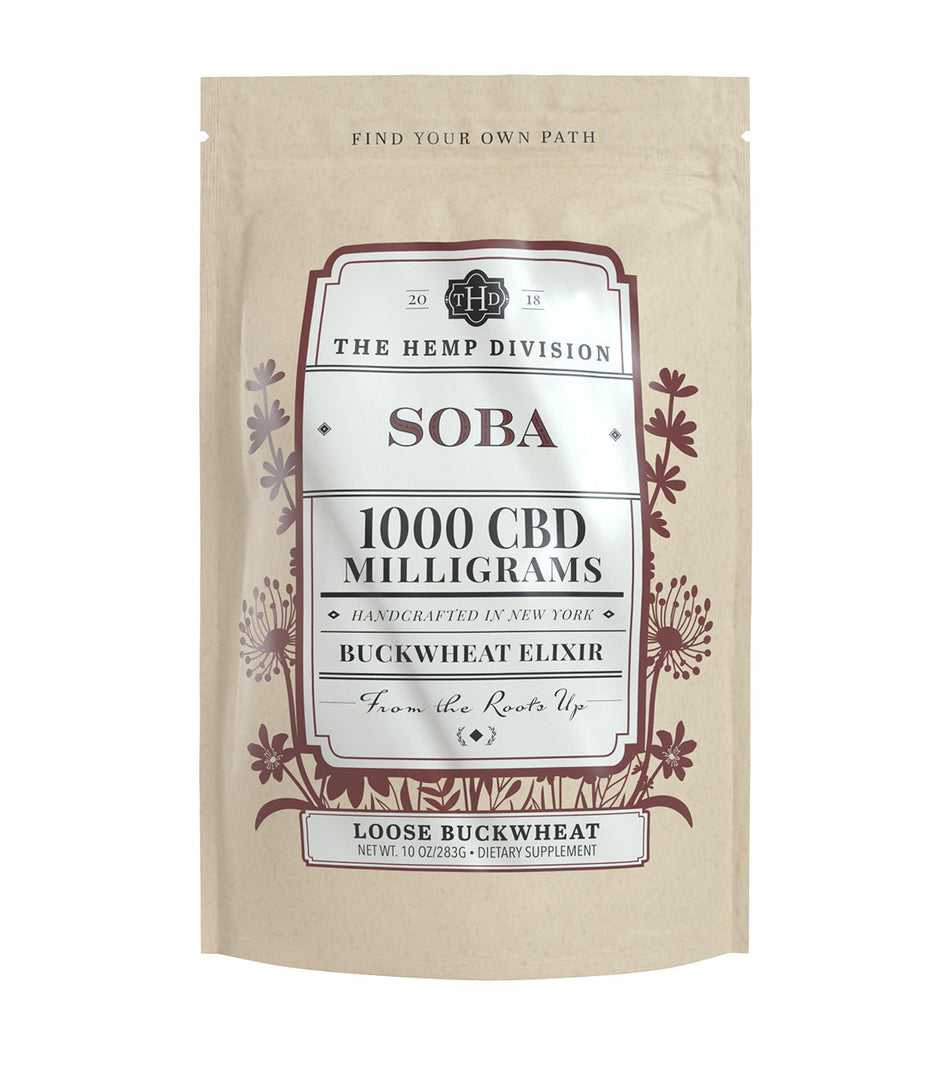 The Hemp Division Soba - 1,000 CBD MG (Loose, 10 oz. Bag) Best Sales Price -