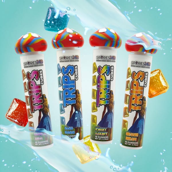 SporesMD Trips Nootropics Gummies 10 Pieces