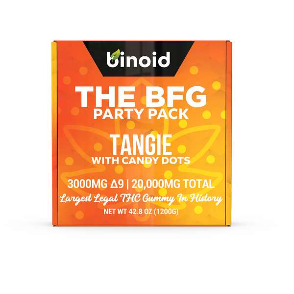 Binoid THE BFG W/ CANDY DOTS Delta 9 THC Gummy 20,000mg