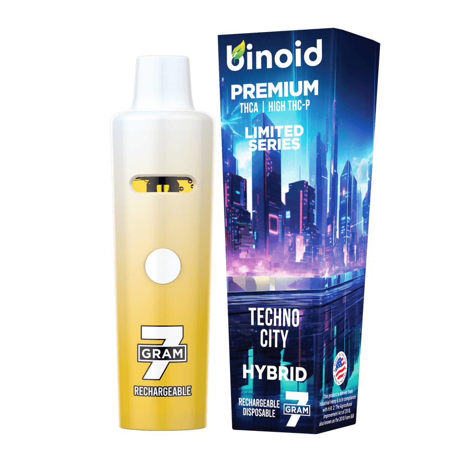 Binoid 7 Gram THCA + High THC-P Disposable Vape – Limited Series Best Sales Price - Vape Pens
