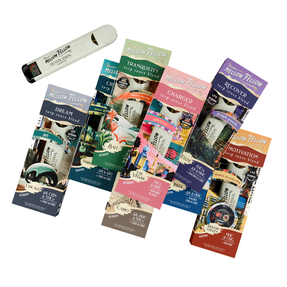 Mellow Fellow Terp Sauce Destination Series 2ml Disposables (10 Pack)
