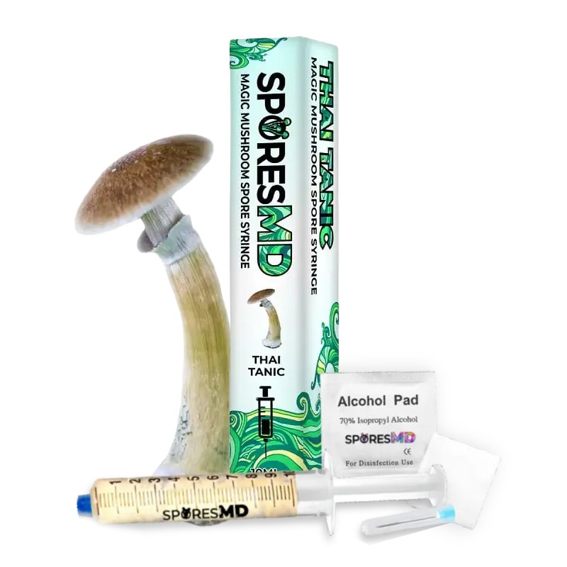 SporesMD Thai Tanic Mushroom Liquid Culture (10ml)