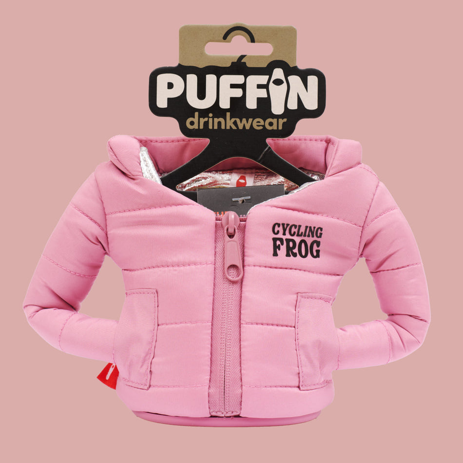 Cycling Frog The Puffer Koozie