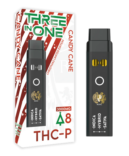 RA Royal CBD | Delta 8 + THC-P Three Strains In One Disposable Vape - 3000mg Best Sales Price - Vape Pens