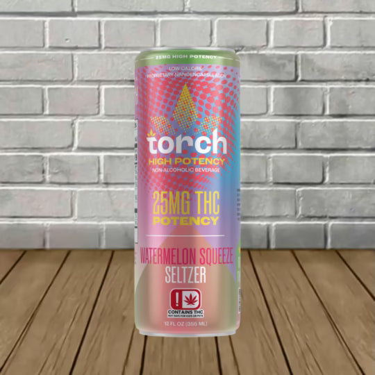 Torch High Potency THC-Infused Seltzer 25mg