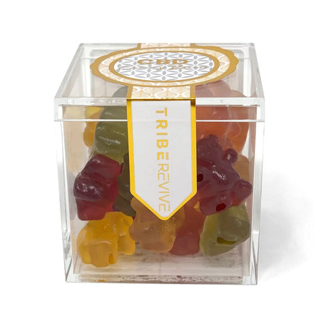 TribeTokes CBD Gummy Bears Made With Real Fruit 500MG Per Box Best Sales Price - Gummies