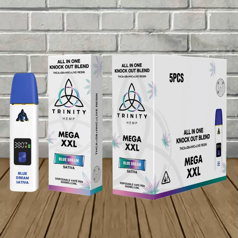 Trinity Mega XXL All-In-One Knockout Blend THCa Disposable Vape 3.5g