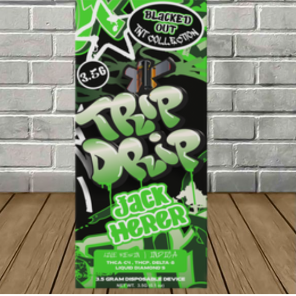 Trip Drip Blacked Out TNT Collection Disposable 3.5g Best Sales Price - Vape Pens