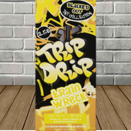Trip Drip Blacked Out TNT Collection Disposable 3.5g Best Sales Price - Vape Pens