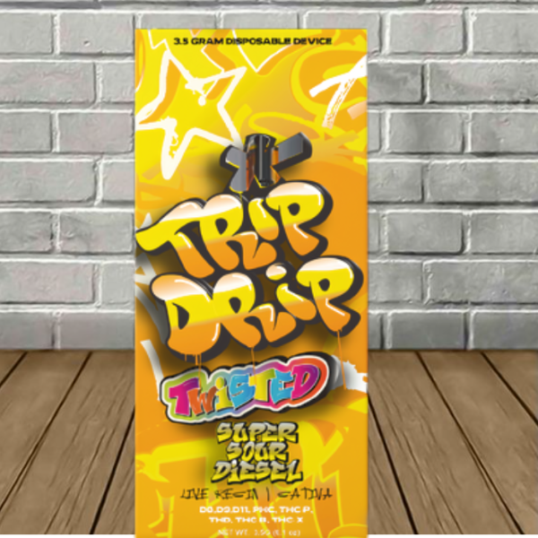 Trip Drip Live Resin Twisted Disposable 3.5g Best Sales Price - Vape Pens