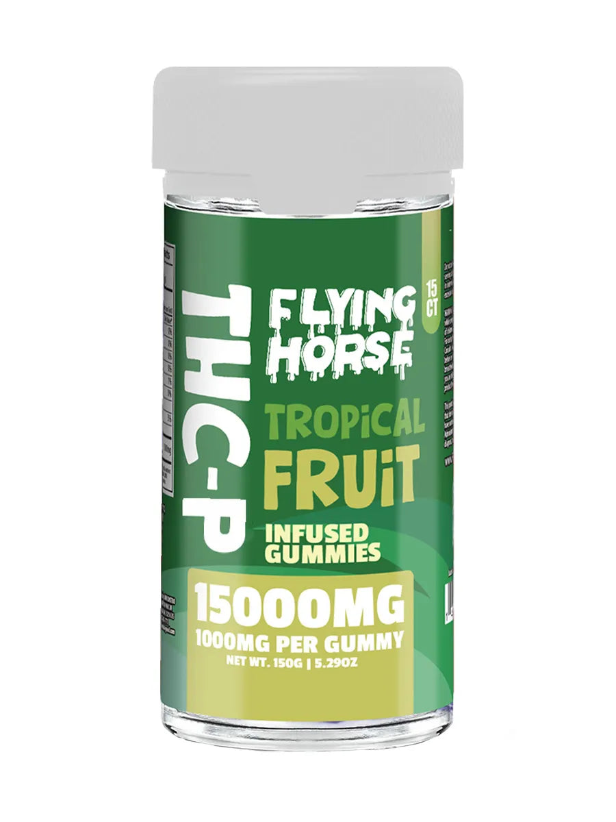 Tropical Fruit Flying Horse THCP Infused Gummies 15000MG 15ct