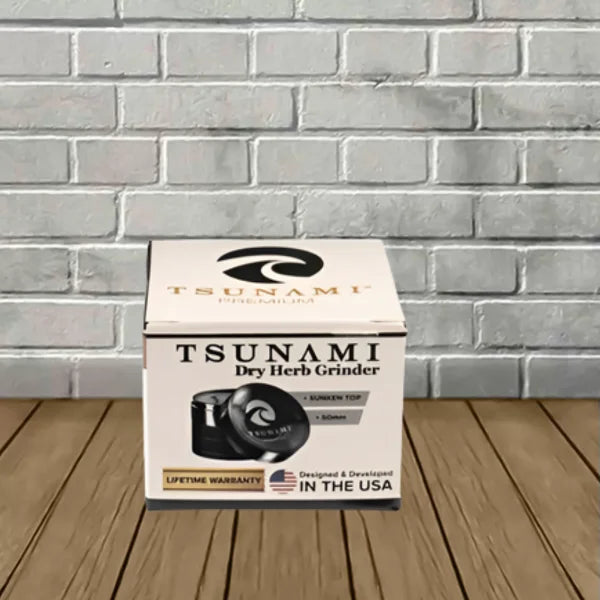 Tsunami 50MM 4-Piece Dry Herb Grinder