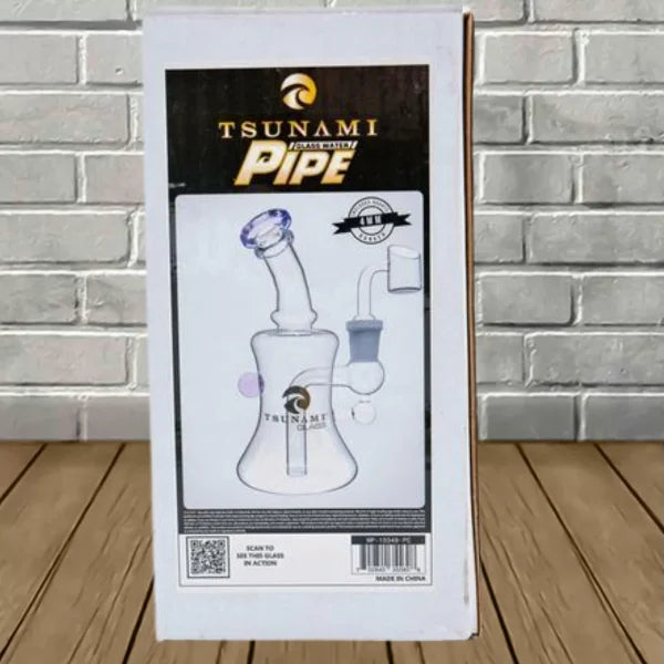 Tsunami Concentrate Rig Mini Micro Water Pipe 6″
