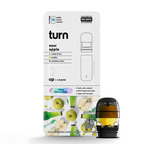 Turn Hemp THCA Blend Pods 1g (NEED TURN PEN)