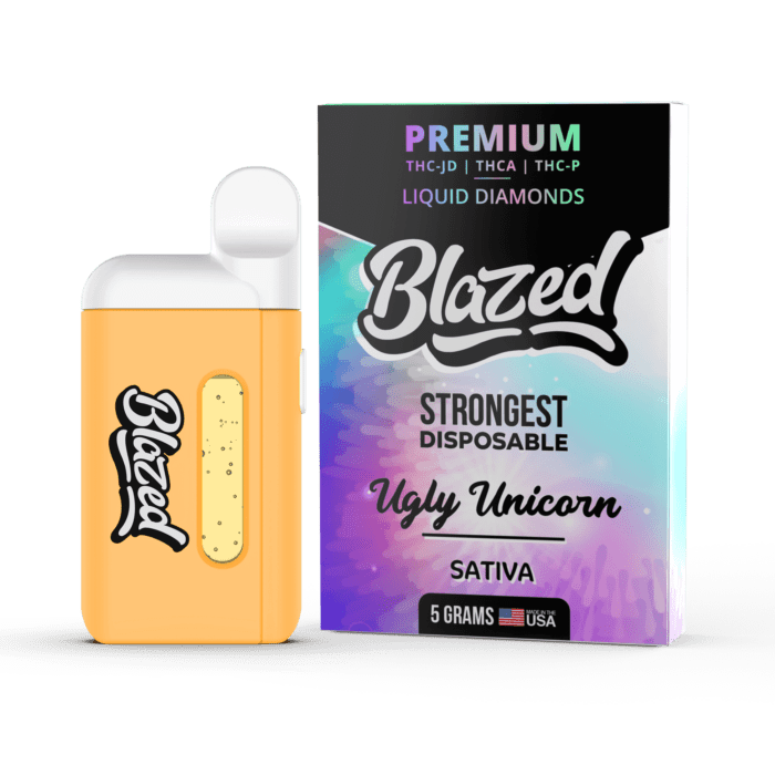THCA + Delta 9P 5 Gram Disposable – Blazed Best Sales Price - Vape Pens